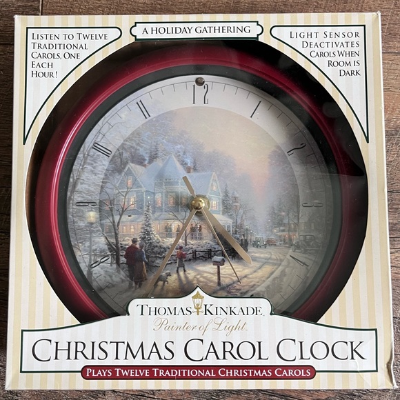 Thomas Kinkade Wall Decor Thomas Kinkade Musical Holiday Christmas